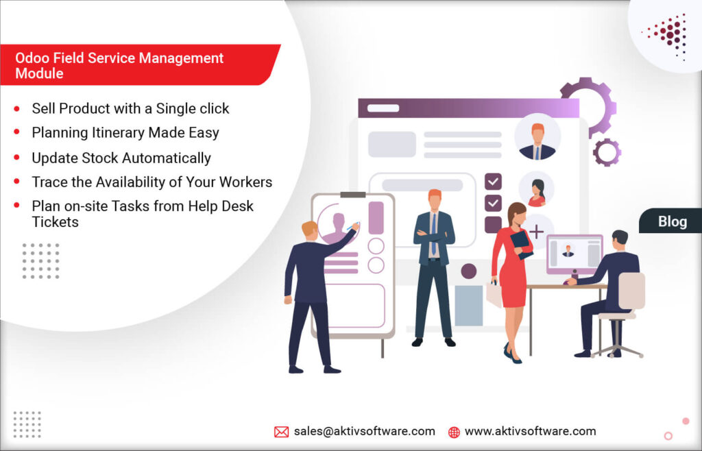 Odoo Field Service Management Software: Amazing tool for mobile workforce