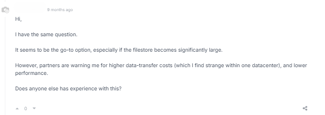 Odoo AWS Data Transfer