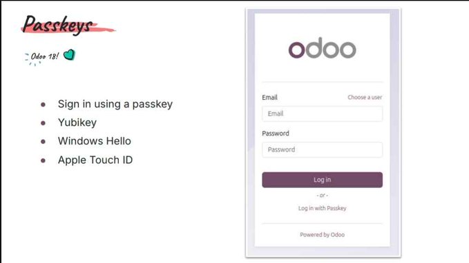 Odoo Passkey