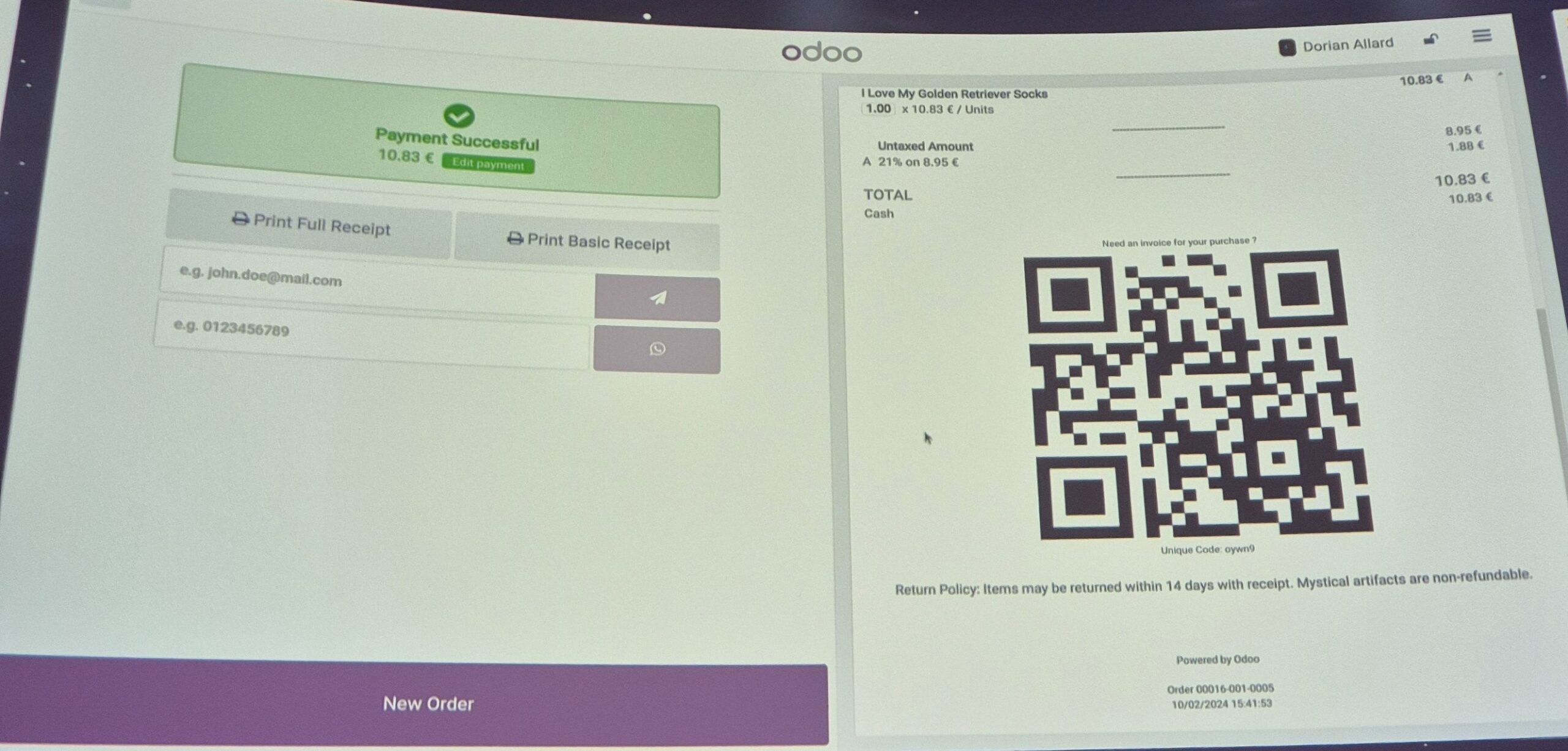 Odoo 18 POS Updates