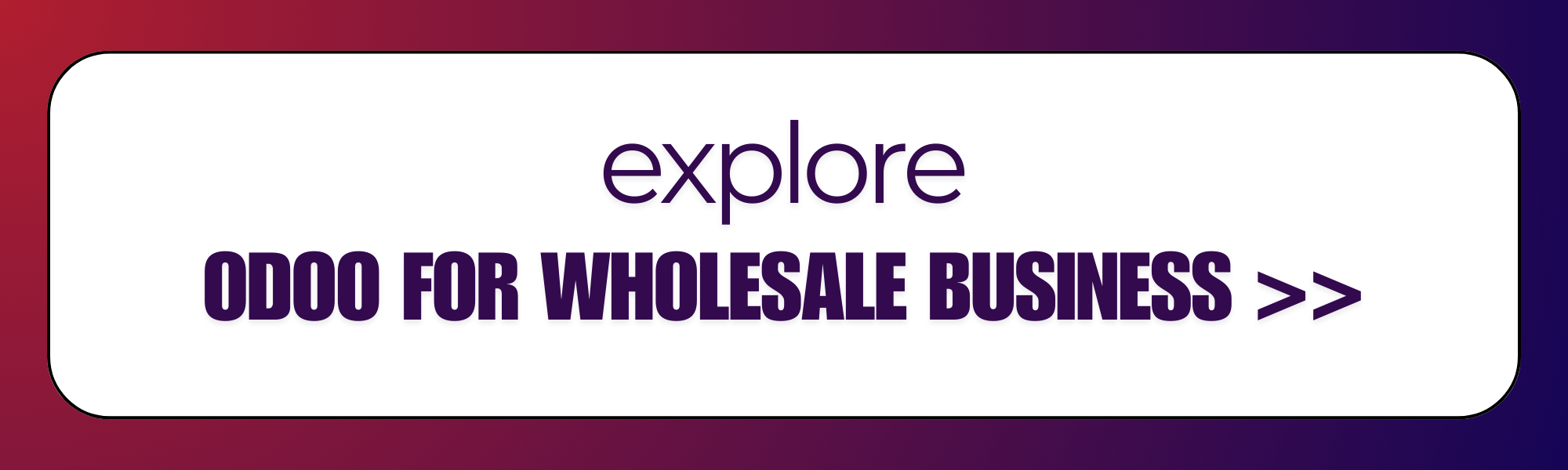 Odoo for Wholesale Business